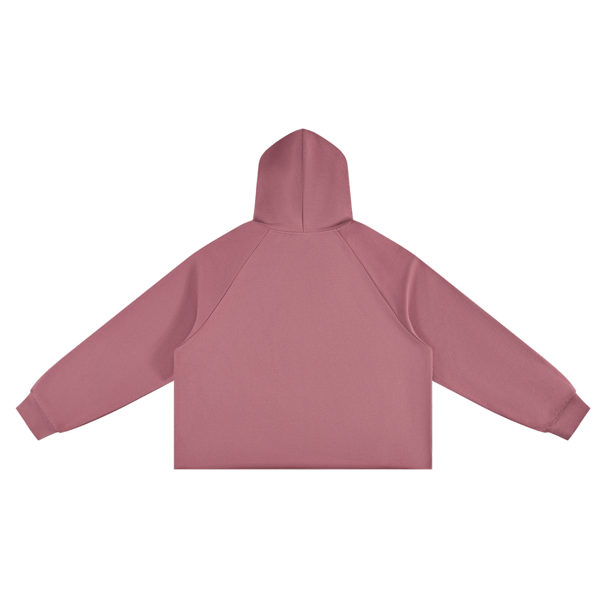 Silkie Rooster Hoodie — Unisex Vintage Wash Raw Edge Boxy