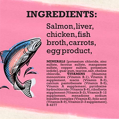 Purina Beyond Grain Free, Natural Pate Wet Cat Food, Grain Free Wild Salmon Recipe - (12) 3 oz. Cans